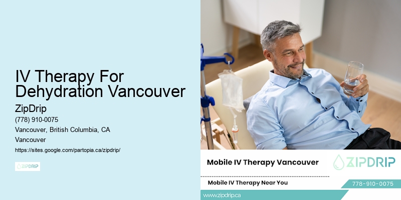 IV Therapy For Dehydration Vancouver