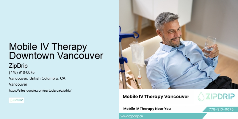 Mobile IV Therapy Downtown Vancouver