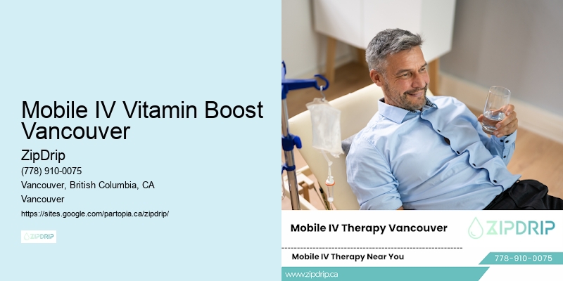 Mobile IV Vitamin Boost Vancouver