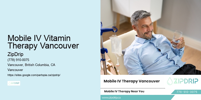 Mobile IV Vitamin Therapy Vancouver
