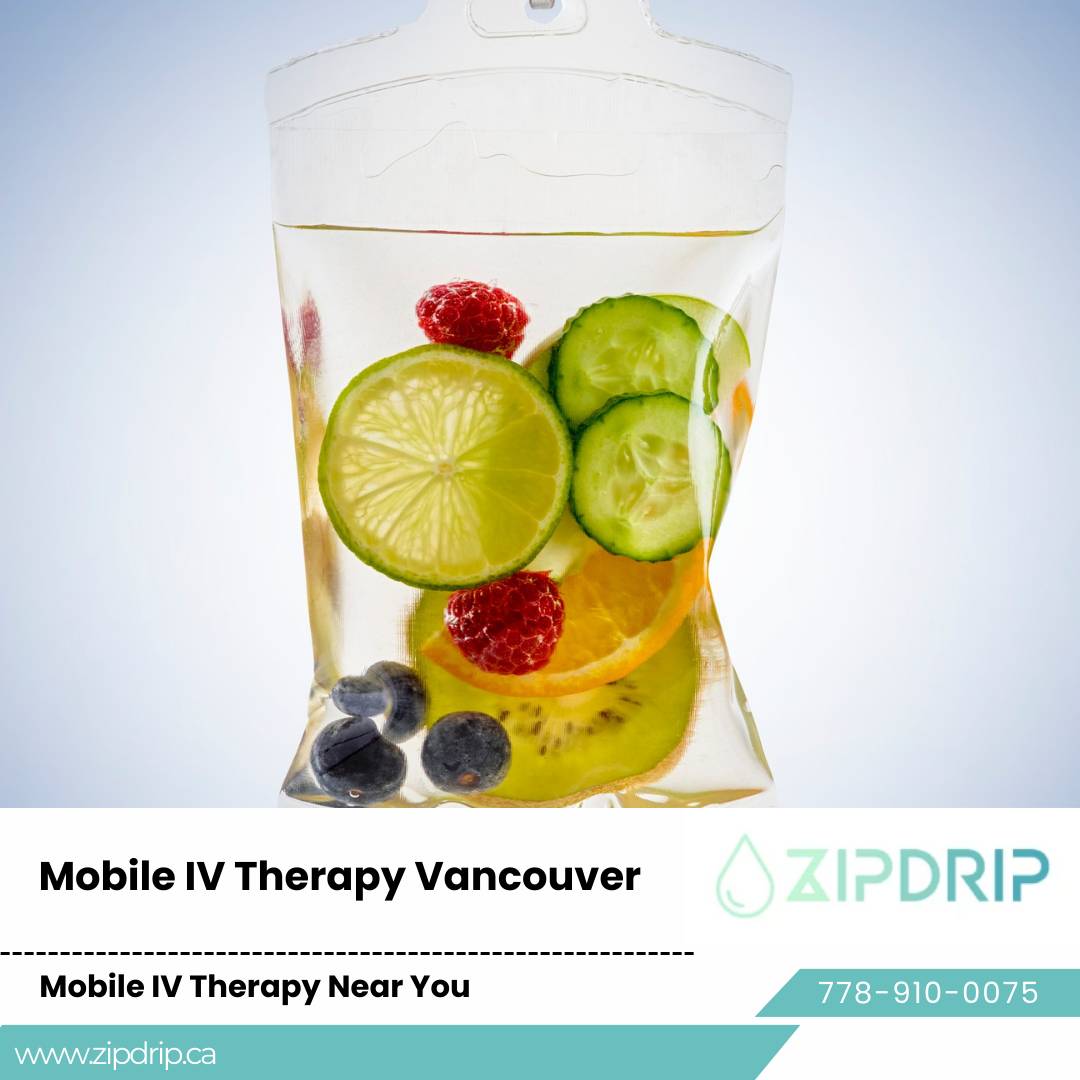 Mobile IV Vitamin Infusion Customized IV Therapy Vancouver