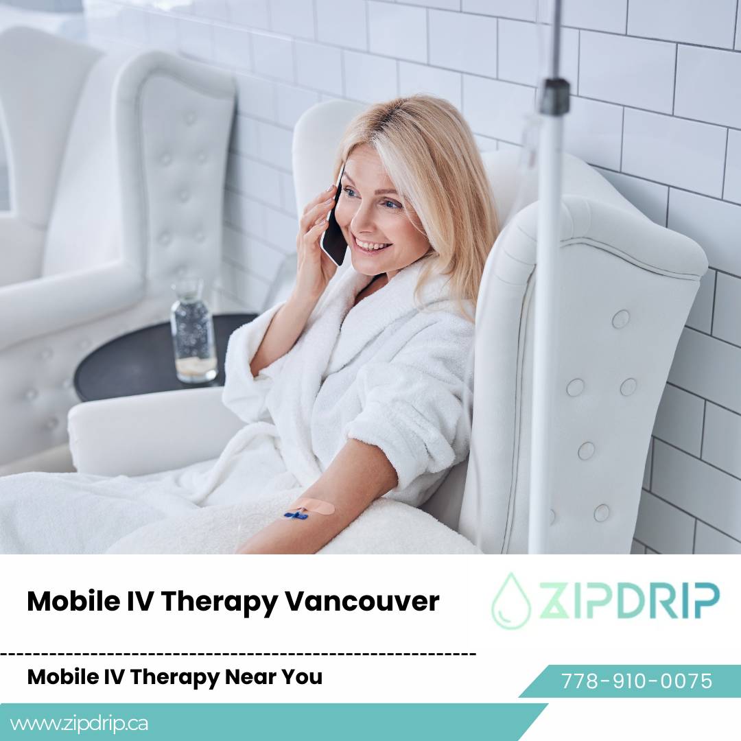 Customized IV Therapy IV drip for dehydration Vancouver