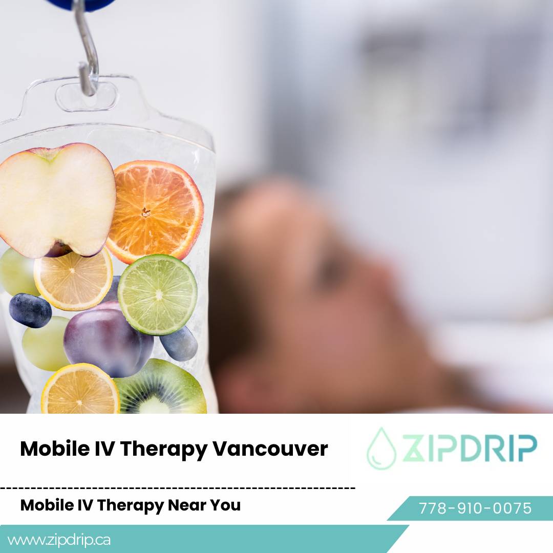 Vitamin drip Vancouver Mobile IV Treatment