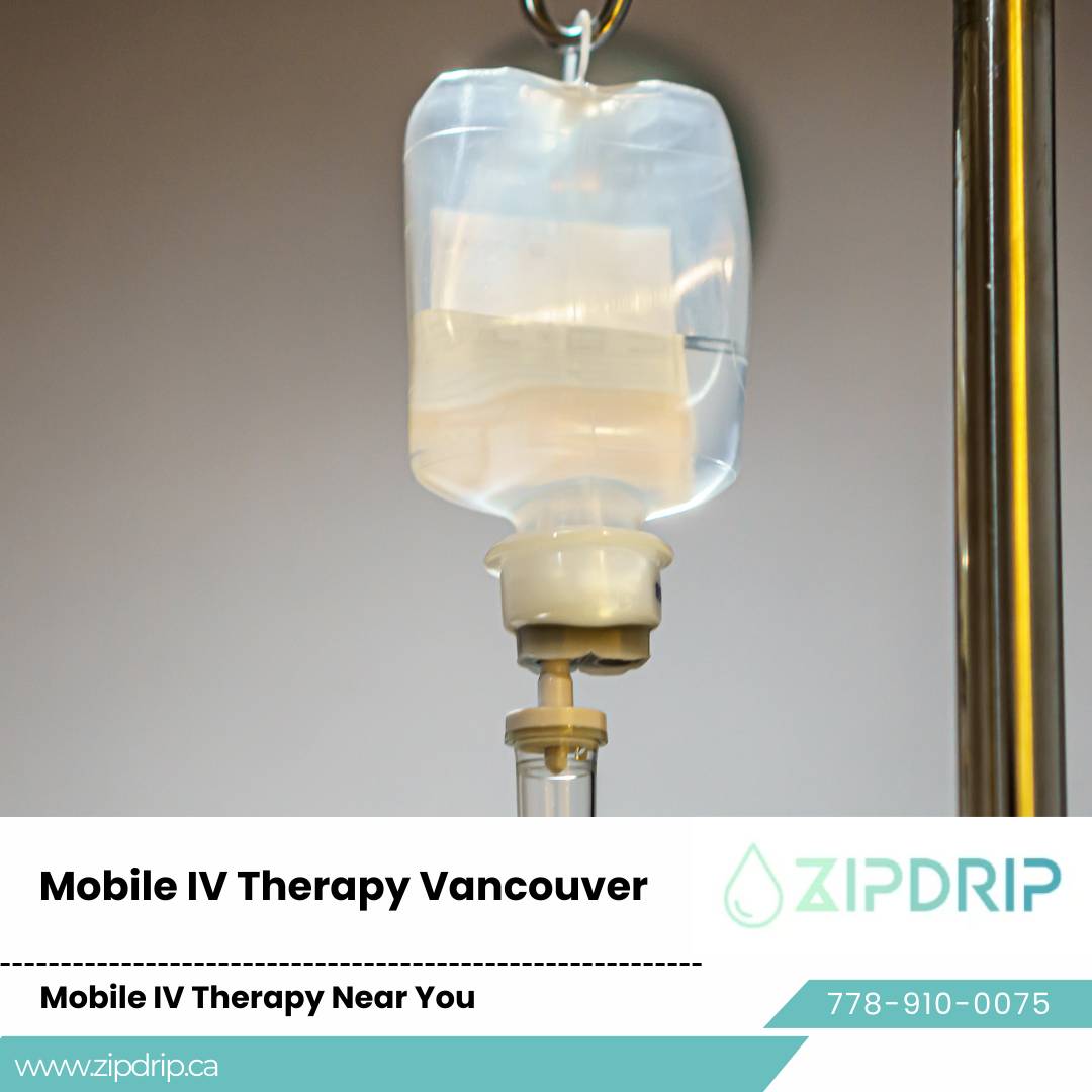 Customized Vitamin Drips Hydration on-the-go in Vancouver