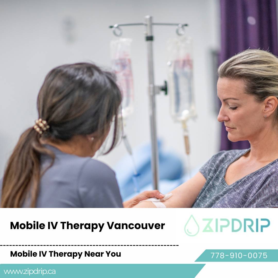 Mobile Energy Boost IV IV drip for dehydration Vancouver