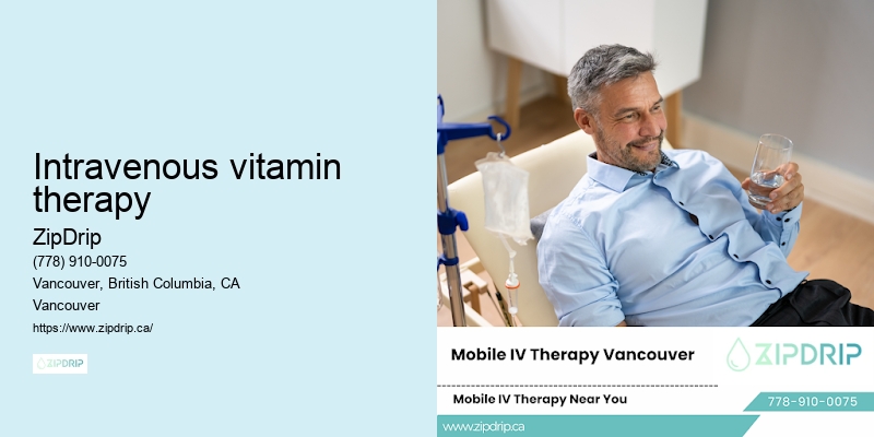 Intravenous vitamin therapy