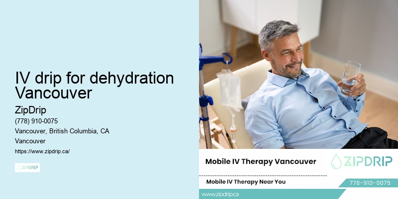 IV drip for dehydration Vancouver