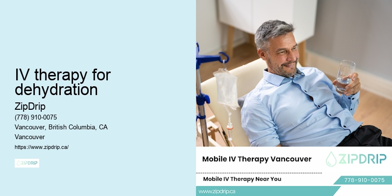 IV therapy for dehydration