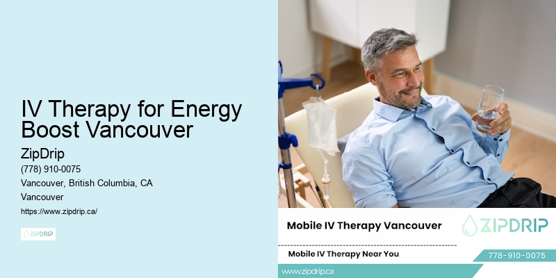 IV Therapy for Energy Boost Vancouver
