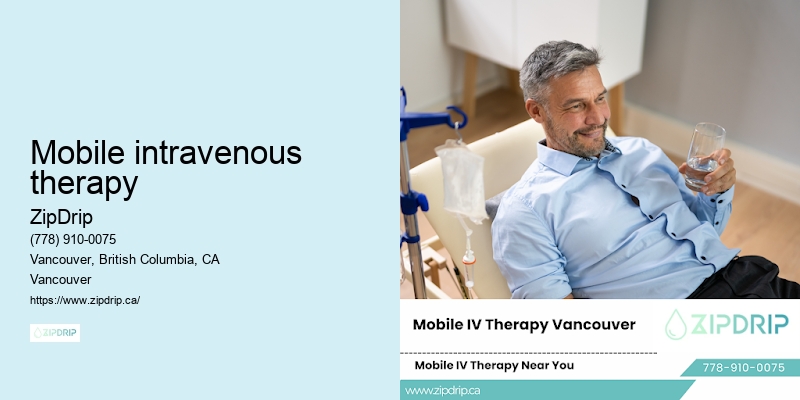 Mobile intravenous therapy