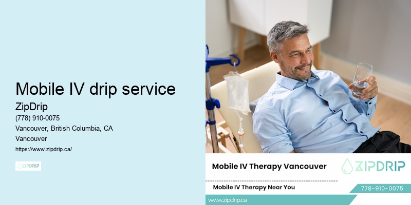 Mobile IV drip service