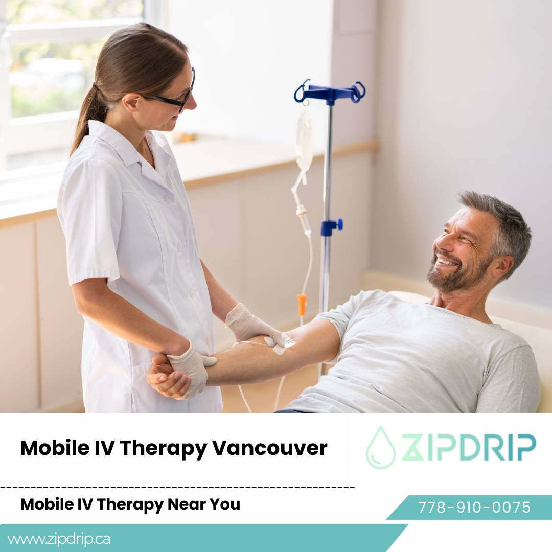 Vancouver Mobile IV Drip Service IV Therapy At Home