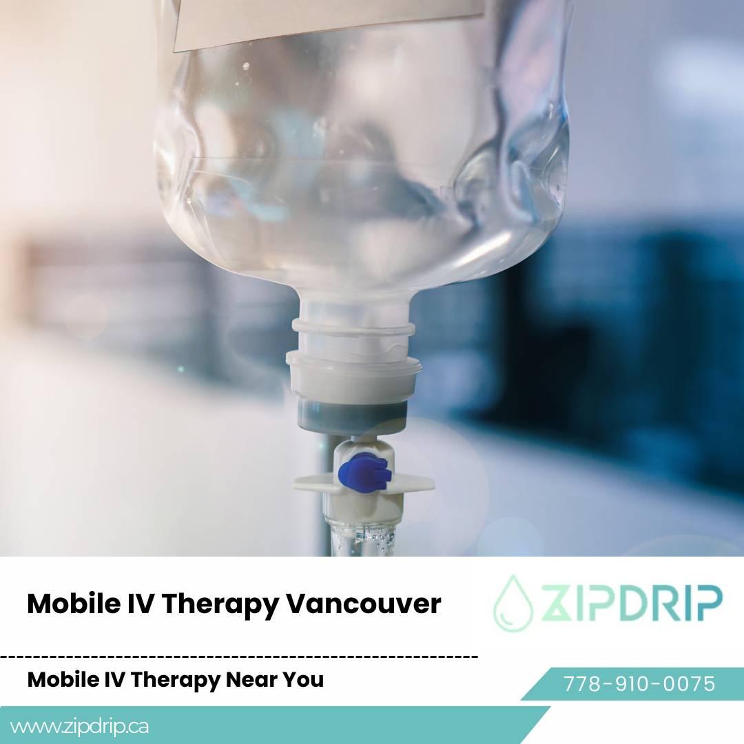 Mobile Hydration Therapy Vancouver Mobile Infusion Drip