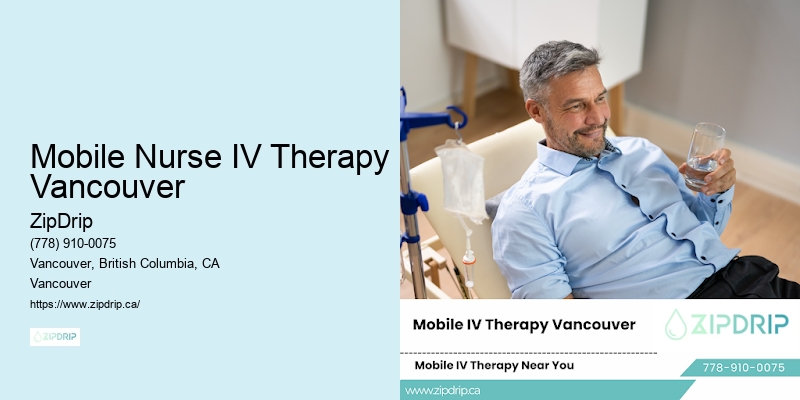 Mobile Nurse IV Therapy Vancouver
