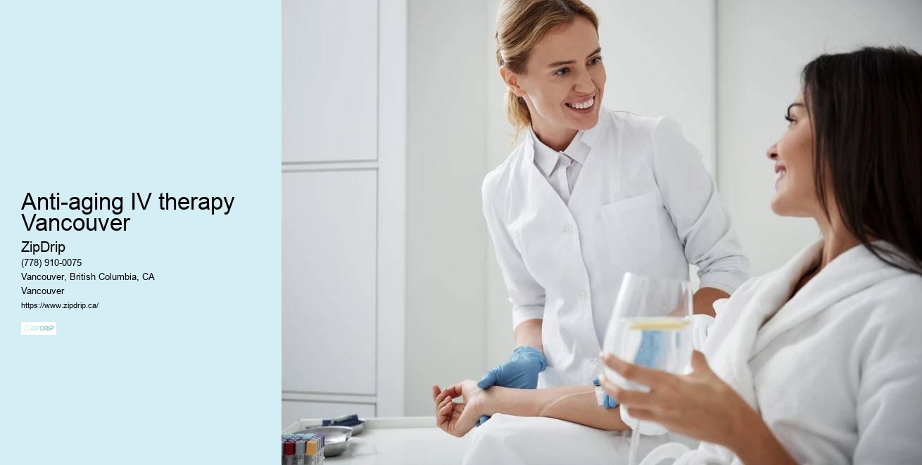 Anti-aging IV therapy Vancouver Mobile IV Services