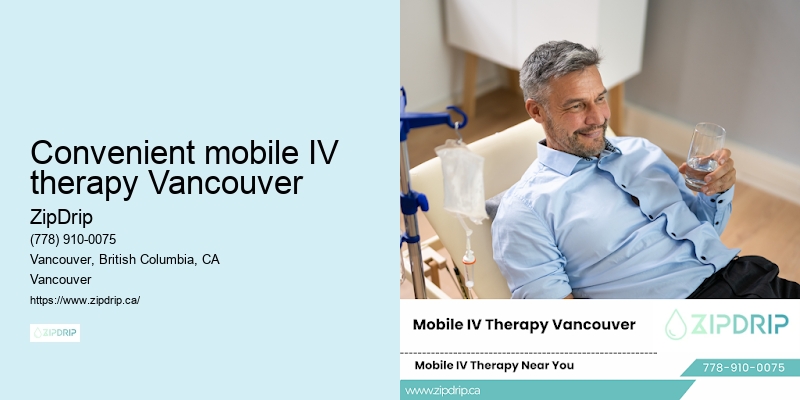 Convenient mobile IV therapy Vancouver