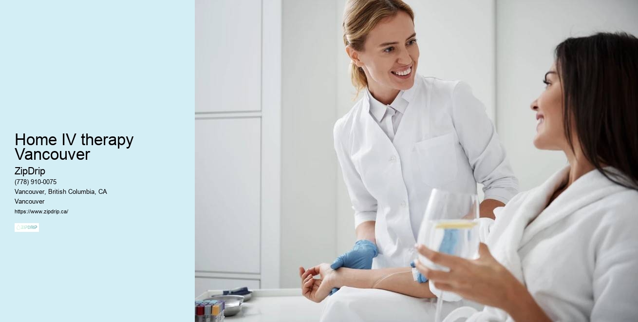 Concierge IV Therapy Home IV therapy Vancouver