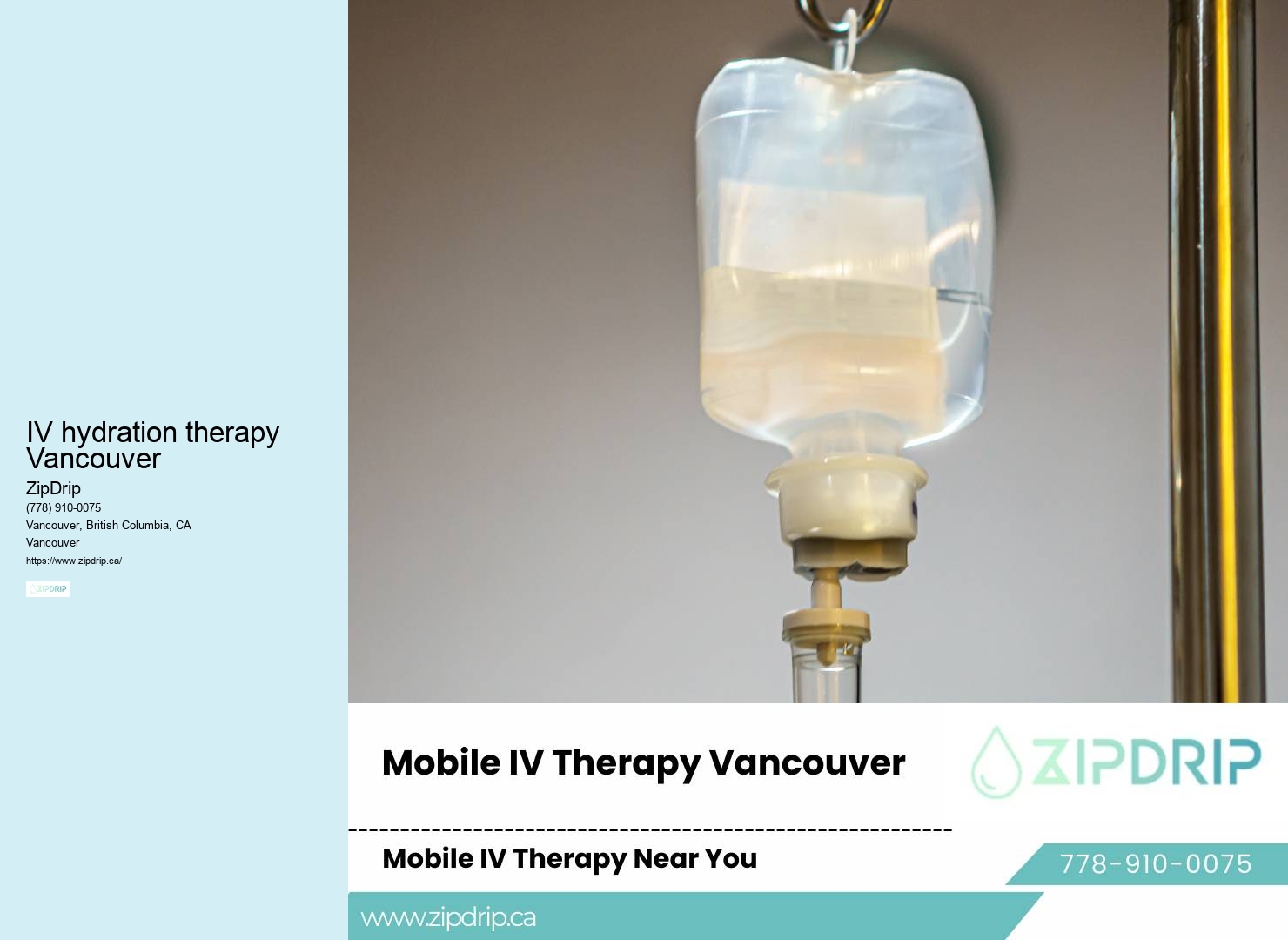 IV hydration for travelers IV hydration therapy Vancouver