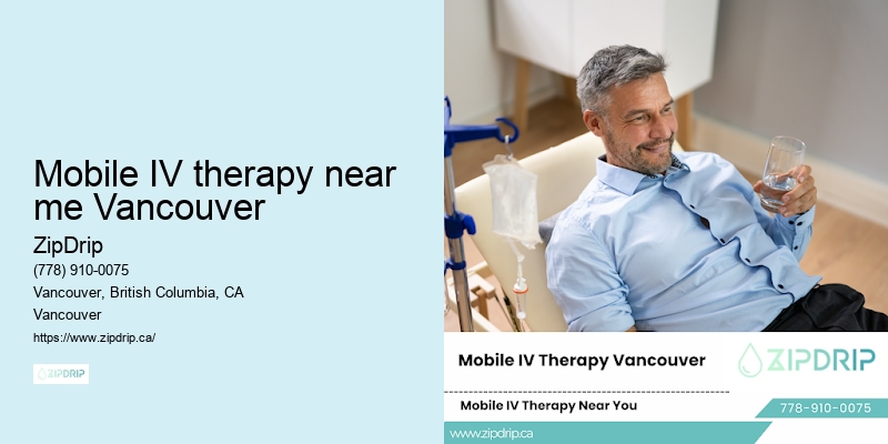 Mobile IV therapy near me Vancouver