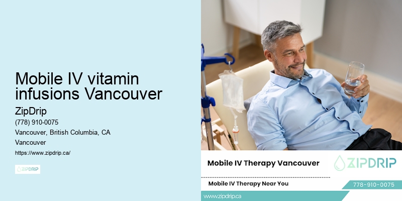 Mobile IV vitamin infusions Vancouver