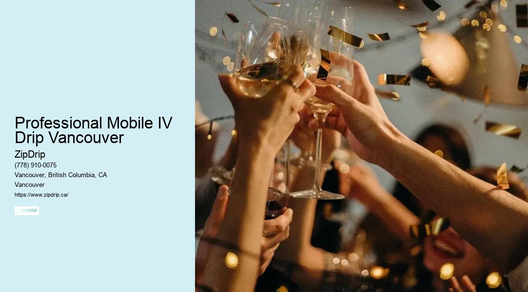 On-the-Go IV Infusion Services in Professional Mobile IV Drip Vancouver