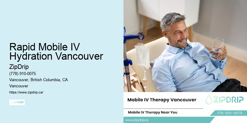 Rapid Mobile IV Hydration Vancouver