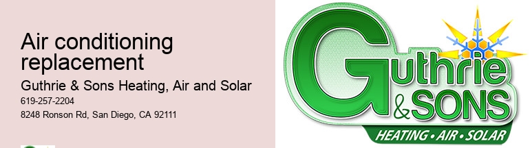 Air conditioning replacement