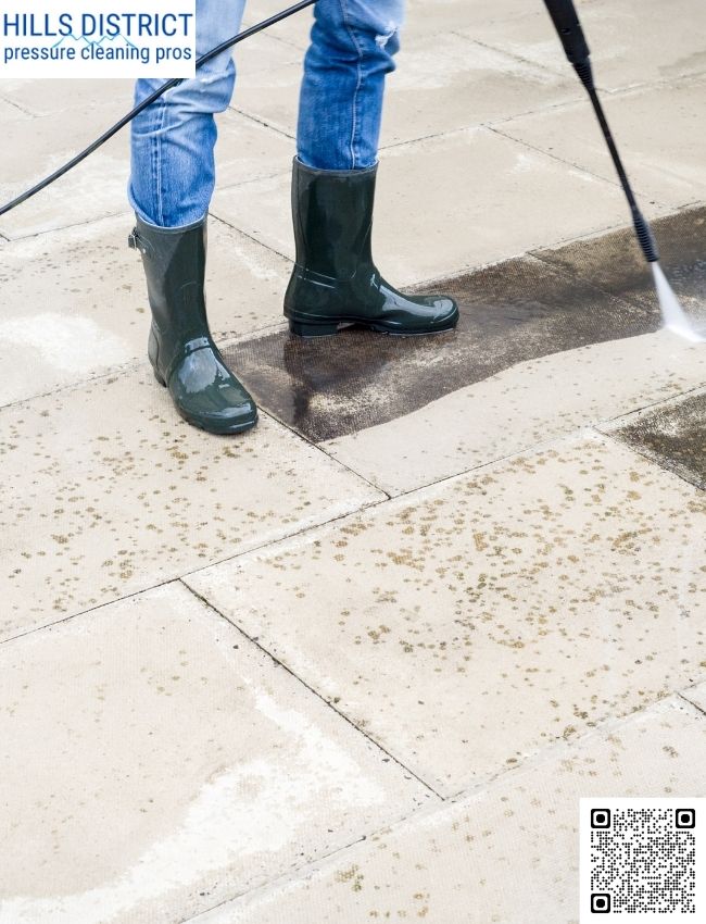 What is the process for tennis court cleaning?
