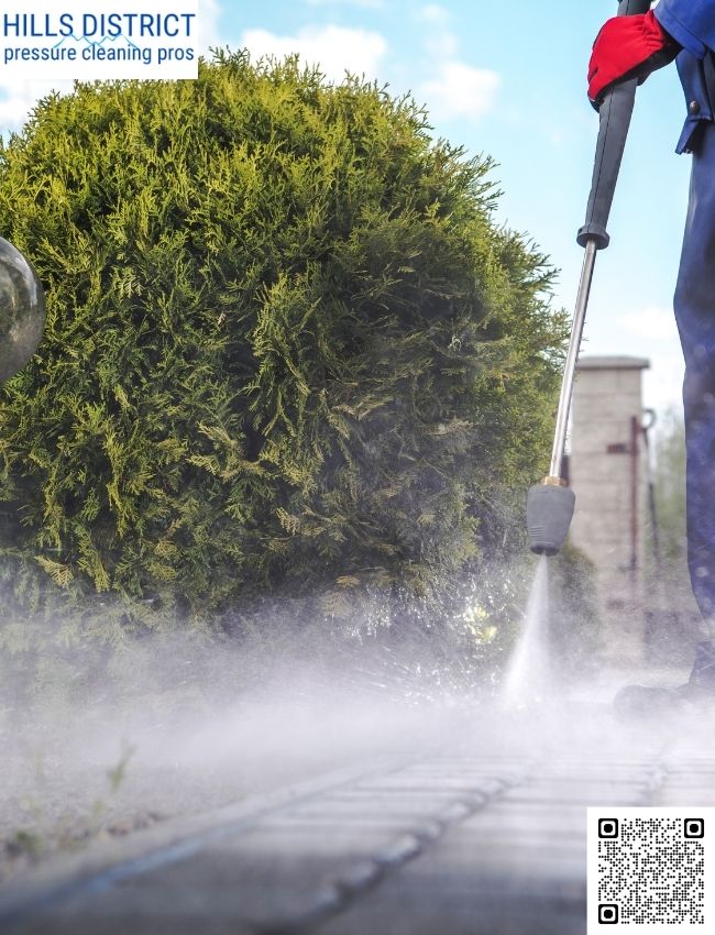 How can I get a free quote from Hills District Pressure Cleaning Pros?
