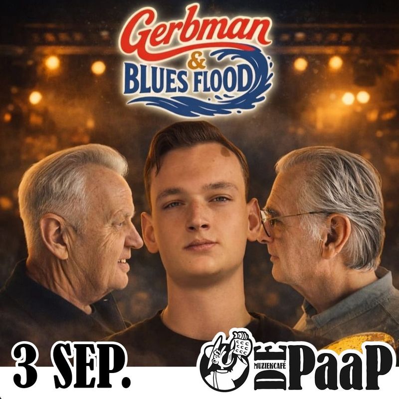 Gerbman & Blues Flood @ Muziekcafé De Paap 2026-09-03