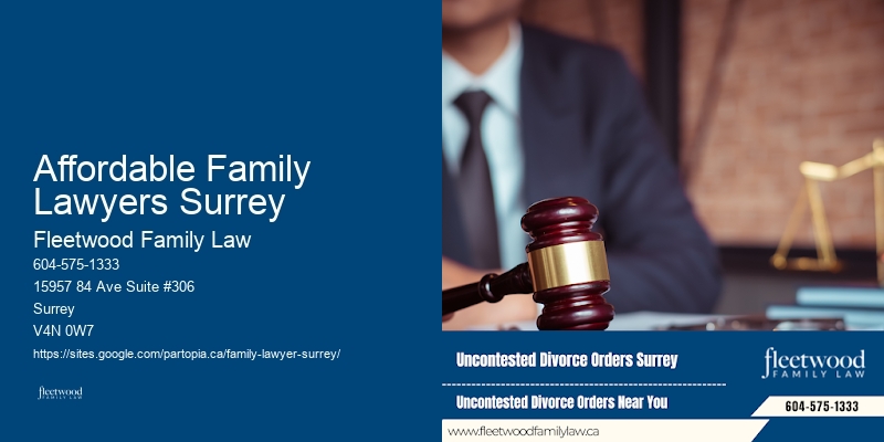 Affordable Family Lawyers Surrey