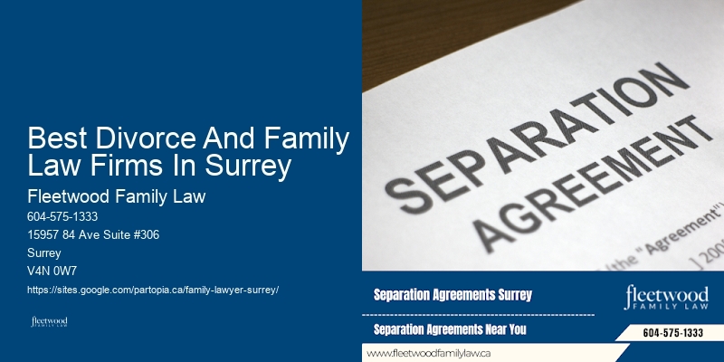 Best Divorce And Family Law Firms In Surrey