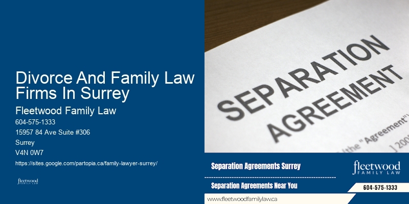 Divorce And Family Law Firms In Surrey