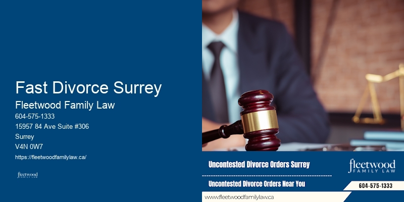 Fast Divorce Surrey