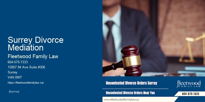 Surrey Divorce Mediation