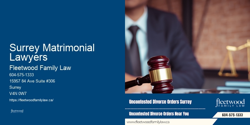 Surrey Matrimonial Lawyers