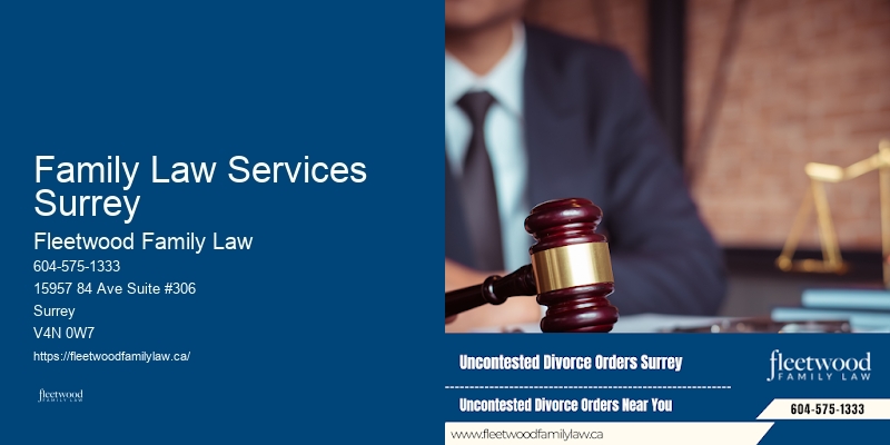 Family Law Services Surrey