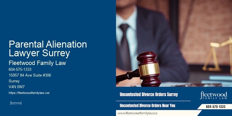 Parental Alienation Lawyer Surrey