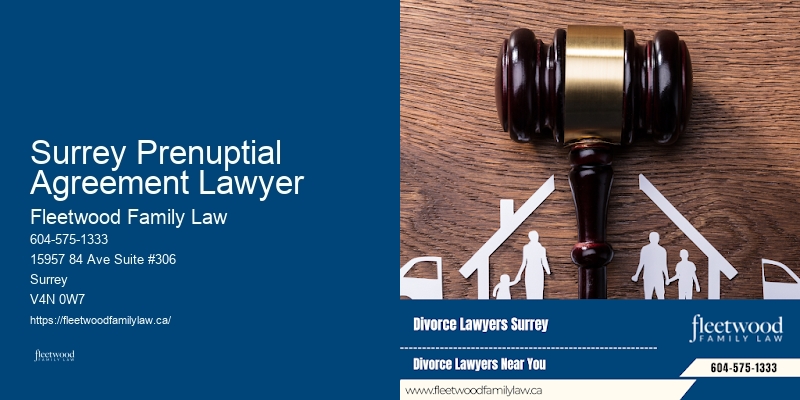 Surrey Prenuptial Agreement Lawyer