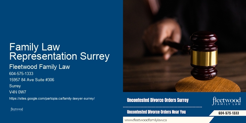 Family Law Representation Surrey