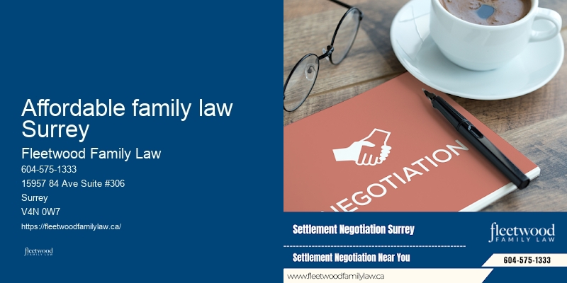 Affordable family law Surrey