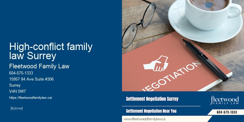 High-conflict family law Surrey