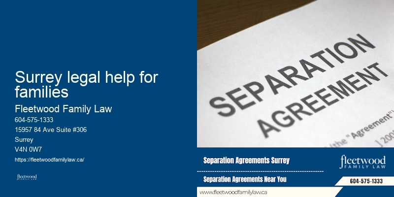 Surrey legal help for families