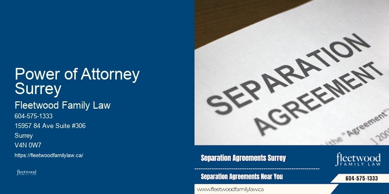 Power of Attorney Surrey