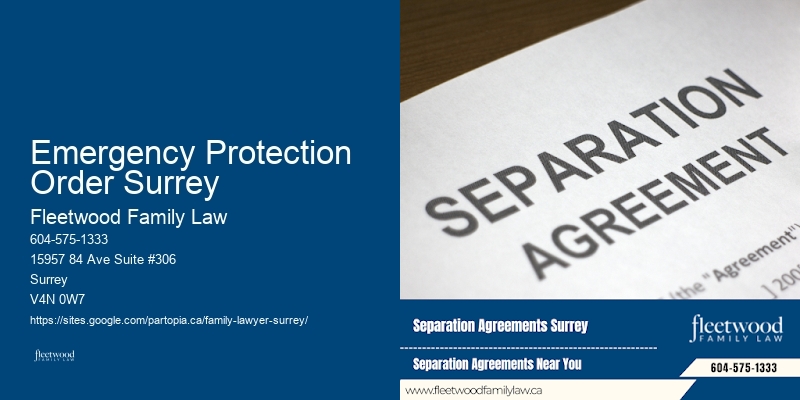 Emergency Protection Order Surrey