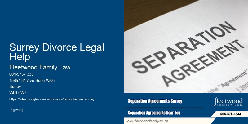 Surrey Divorce Legal Help