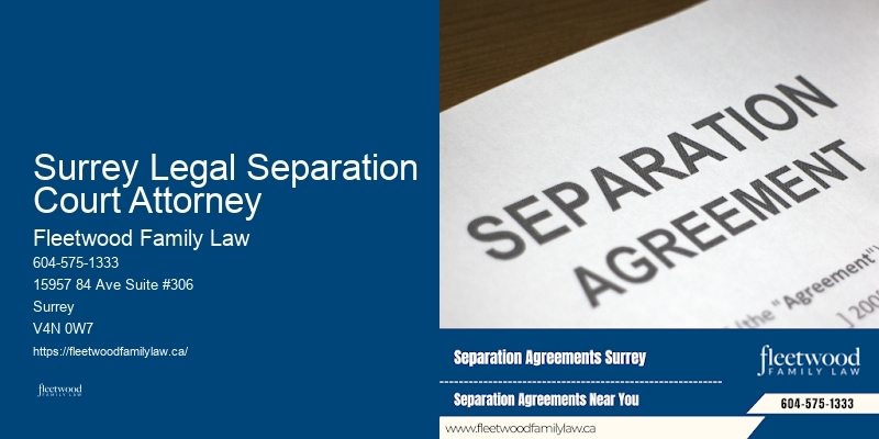 Surrey Legal Separation Court Attorney