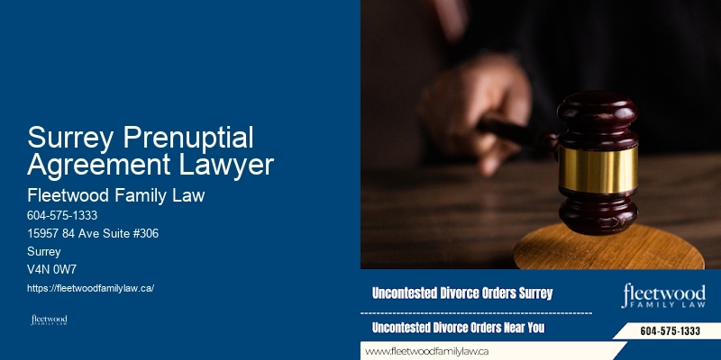Surrey Prenuptial Agreement Lawyer