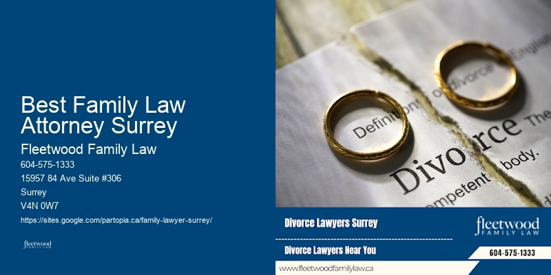 Family Lawyer Fee Planning