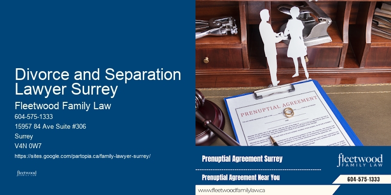 Divorce and Separation Lawyer Surrey Family Lawyer Expertise And Recommendations